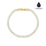 Carregar imagem no visualizador da galeria, Pulseira Riviera Banhada em Ouro 18k