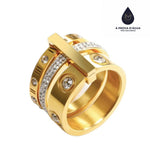 Carregar imagem no visualizador da galeria, Anel Triplo Eternal