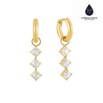 Carregar imagem no visualizador da galeria, Brincos Bella Banhados em Ouro 18k
