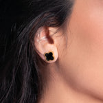 Carregar imagem no visualizador da galeria, Brinco de Trevo Preto
